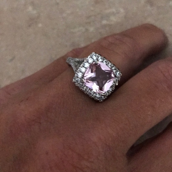 925 Sterling Silver Princess cut 3.5KTCubic Zircon - Picture 7 of 8